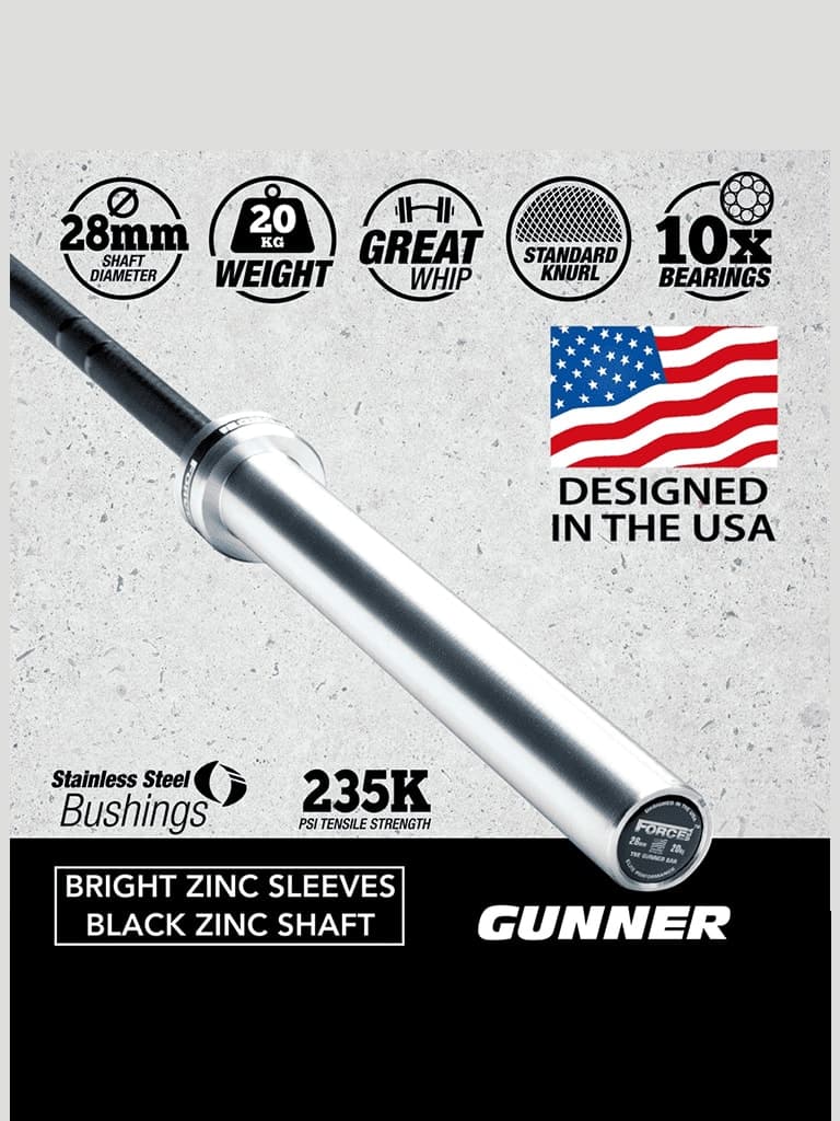 Force USA The Gunner Barbell 20kg