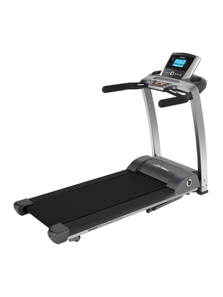 سير مشي بوحدة تحكم تحفظ بيانات المستخدم لايف فتنس Life Fitness F3 Folding Treadmill Base+Go Console