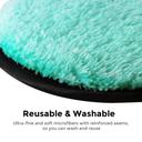 Wownect Reusable Sponge Makeup Remover Pad Cloth Face & Eye Cleansing Round Circle Puff Eco-friendly Washable Makeup Removing Pad [3 Per pack] Microfiber Powder Puff - SW1hZ2U6MTU5ODQ0NA==