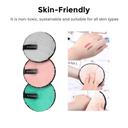 Wownect Reusable Sponge Makeup Remover Pad Cloth Face & Eye Cleansing Round Circle Puff Eco-friendly Washable Makeup Removing Pad [3 Per pack] Microfiber Powder Puff - SW1hZ2U6MTU5ODQ0OA==