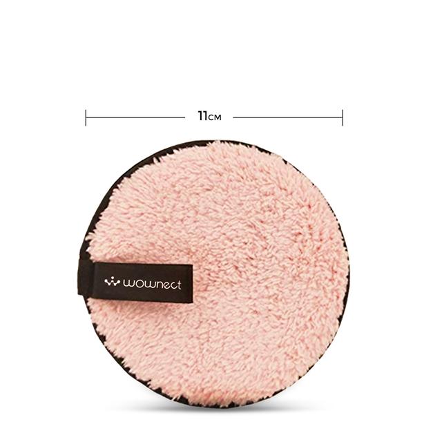 Wownect Reusable Sponge Makeup Remover Pad Cloth Face & Eye Cleansing Round Circle Puff Eco-friendly Washable Makeup Removing Pad [3 Per pack] Microfiber Powder Puff - SW1hZ2U6MTU5ODQ1Mg==