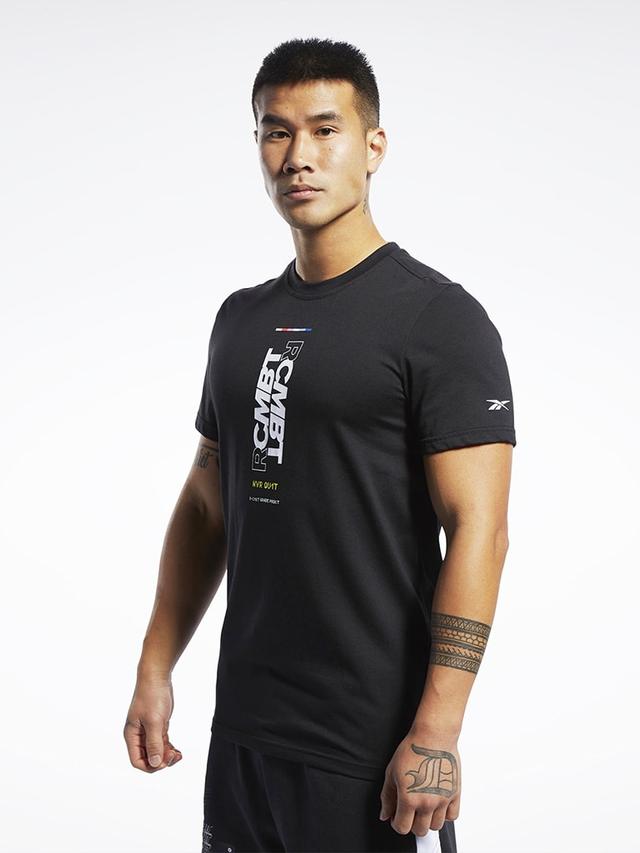 تي شيرت للفنون القتالية مقاس S أسود ريبوك Reebok Combat Core Crossfit Tee - SW1hZ2U6MTUxNjU3MA==