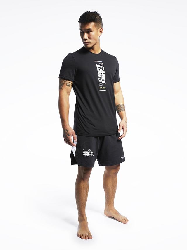 تي شيرت للفنون القتالية مقاس S أسود ريبوك Reebok Combat Core Crossfit Tee - SW1hZ2U6MTUxNjU3Mg==