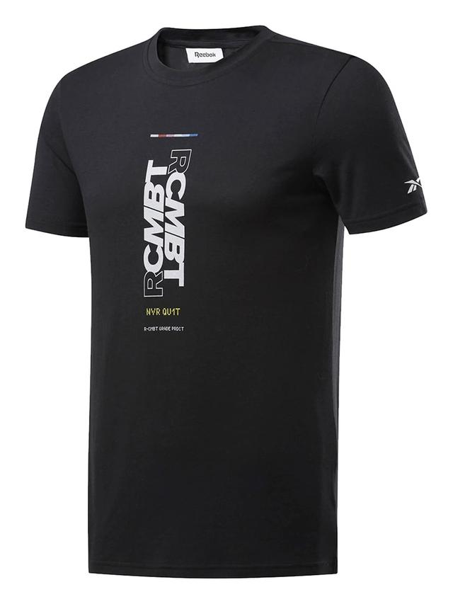 تي شيرت للفنون القتالية مقاس S أسود ريبوك Reebok Combat Core Crossfit Tee - SW1hZ2U6MTUxNjU2Mg==