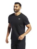 تي شيرت للتدريبات قطن وبوليستر ميديوم أسود ريبوك Reebok Training Essential Classic Tee - SW1hZ2U6MTUyNTE1Mw==