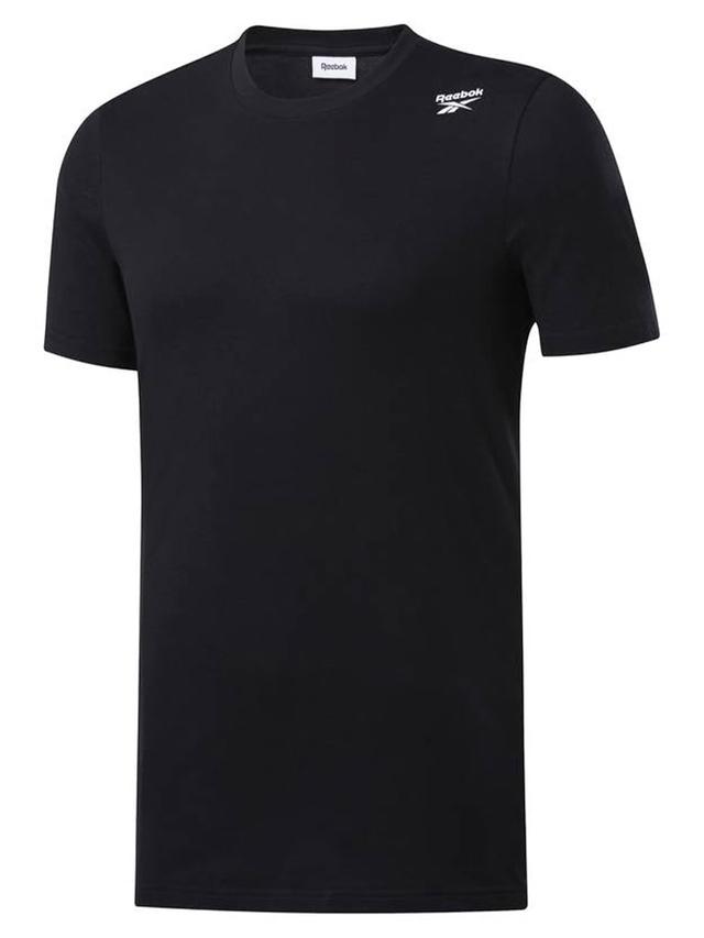 تي شيرت للتدريبات قطن وبوليستر ميديوم أسود ريبوك Reebok Training Essential Classic Tee - SW1hZ2U6MTUyNTE0NQ==