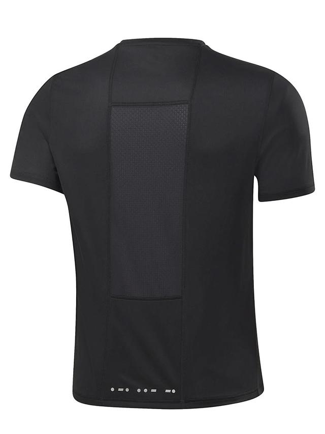 تي شيرت رياضية للجري مقاس صغير أسود ريبوك Reebok Running Essentials Tee - SW1hZ2U6MTU0Njc4Mg==