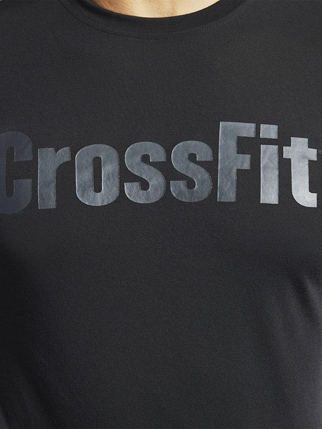 تي شيرت للرياضة مقاس صغير أسود ريبوك Reebok Crossfit Read Tee - SW1hZ2U6MTUyNTEyNw==