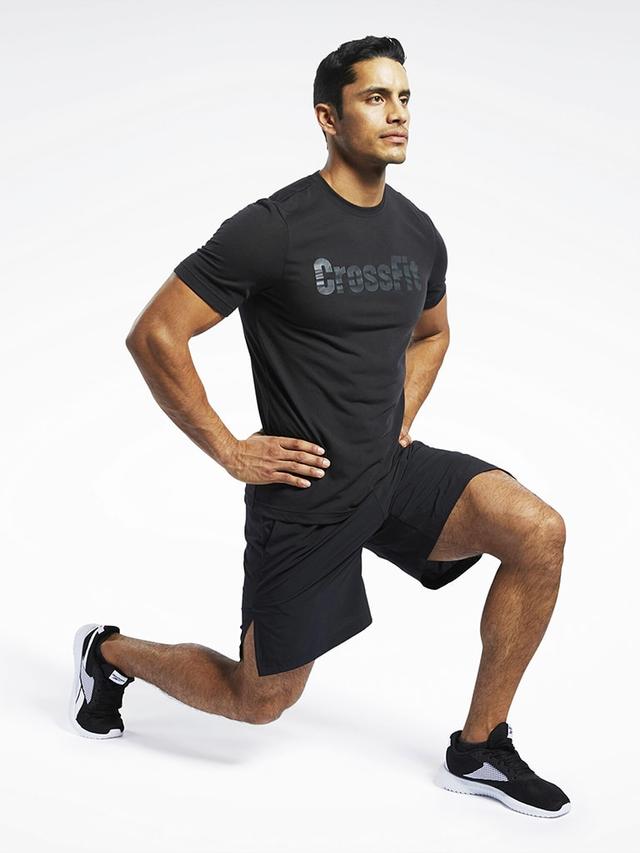 تي شيرت للرياضة مقاس صغير أسود ريبوك Reebok Crossfit Read Tee - SW1hZ2U6MTUyNTEyOQ==