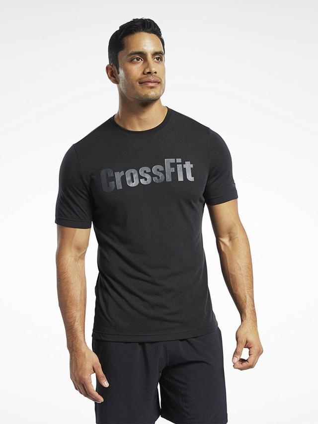 تي شيرت للرياضة مقاس صغير أسود ريبوك Reebok Crossfit Read Tee - SW1hZ2U6MTUyNTExOQ==