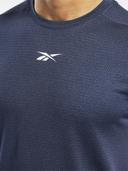 تي شيرت رياضي رجالي ميديوم كحلي ريبوك Reebok Workout Melange SS Tee - SW1hZ2U6MTUxNjUzMQ==