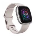 Fitbit Sense 2 Fitness Wristband with Heart Rate Tracker - Lunar White/Platinum - SW1hZ2U6MTY0NDEyMQ==