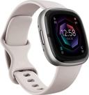 Fitbit Sense 2 Fitness Wristband with Heart Rate Tracker - Lunar White/Platinum - SW1hZ2U6MTY0NDEyMw==