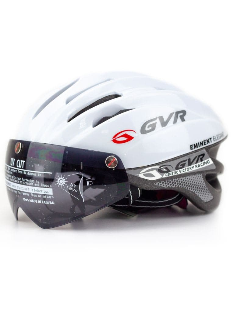 GVR Bike Helmet | G203V Color White
Size S/M