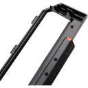 Mi Brush Cover [Flooring freindly, High Cleaning Efficiency, Easy to Use and Replace] For Xiaomi Mi Robot Vacuum-Mop P Vacuum Cleaner [polycarbonate] - Black