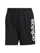 شورت اديداس رجالي رياضي قطن وبوليستر سمول أسود Adidas Aeroready Essentials Linear Logo Shorts