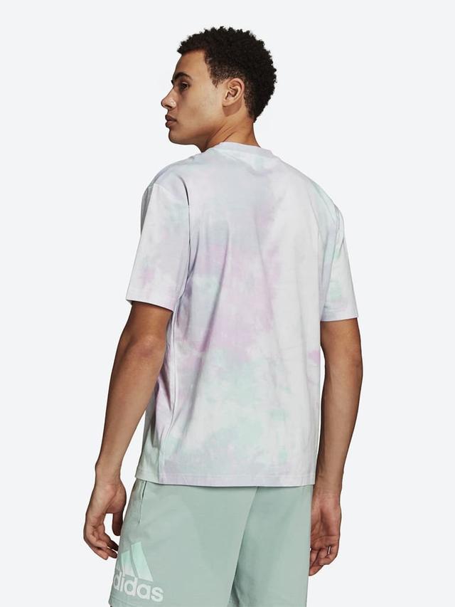 Adidas Essentials Tie-Dyed Inspirational Tee Color Mint/LilacSize S - SW1hZ2U6MTUxNjA1OA==