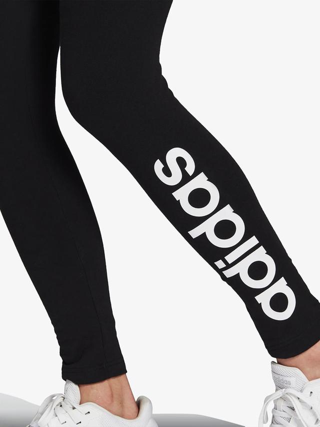 Adidas High-Waisted Logo Leggings Color Black/WhiteSize S - SW1hZ2U6MTUxNjE4Nw==