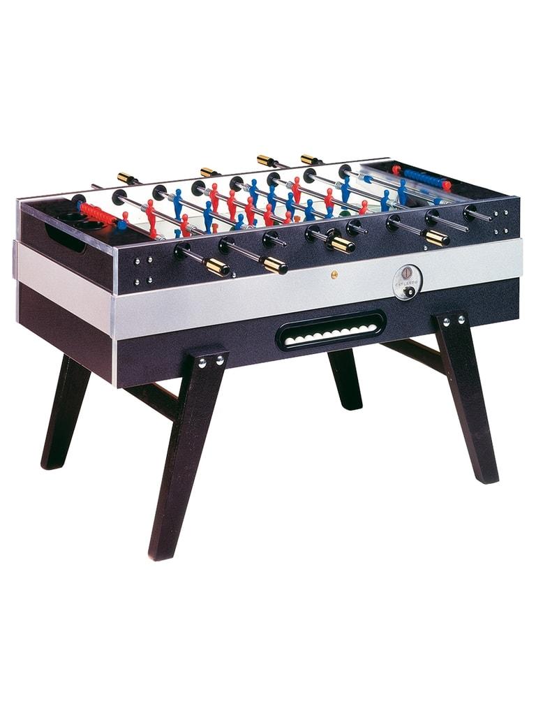 طاولة فرفيرة تعمل بالعملات المعدنية Garlando Deluxe Coin Operated Foosball Table