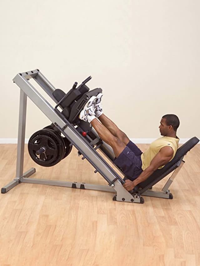 جهاز تمارين الارجل هاك سكوات بودي سوليد Body Solid Leg Press Hack Squat