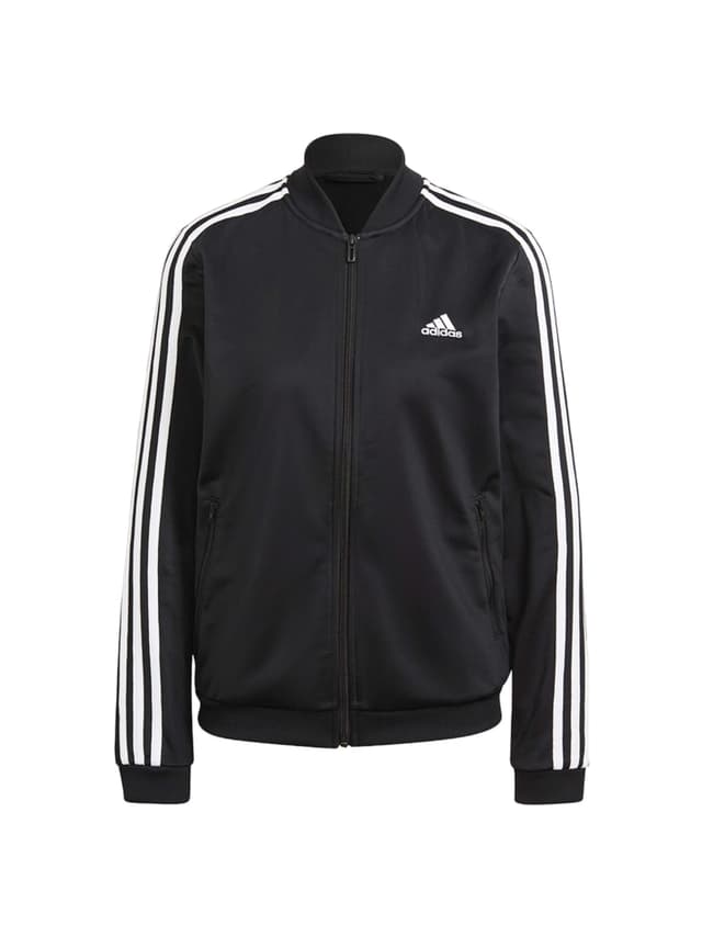 بجامة رياضية مقاس S لون اسود اديداس Adidas 3-Stripes Track Suit