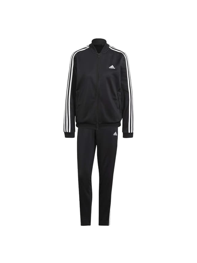 بجامة رياضية مقاس S لون اسود اديداس Adidas 3-Stripes Track Suit