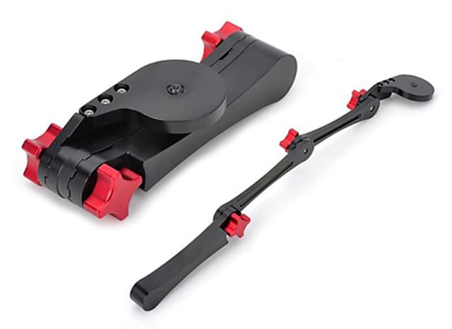 حامل كاميرا مونوبود قابل للطي لتصوير الفيديو لكاميرا غو برو هيرو 3 وهيرو 3 بلس واكشن كاميرا من او اوزون O Ozone Foldable Pocket Stabilizer Grip Mount Monopod