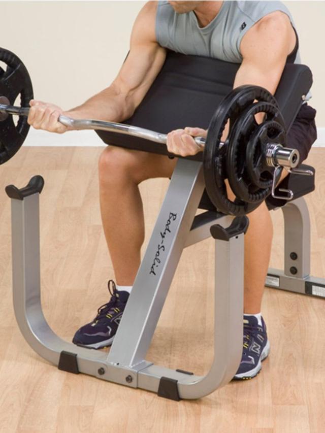 جهاز بايسبس كيرل بودي سوليد Body Solid Preacher Curl Bench