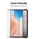 O Ozone [ 2 Pack ] Screen Protector for Google Pixel 8 Pro, 9H Hardness Scratch Resistant Full Coverage Screen Guard HD Ultra-thin Tempered Glass Screen Protectors - Black