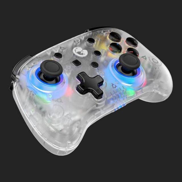 يد تحكم لاسلكية تي 4 ميني أبيض شفاف جيم سير GameSir T4 Mini Multi-Platform Gaming Controller - SW1hZ2U6MTY0NDA3Mw==