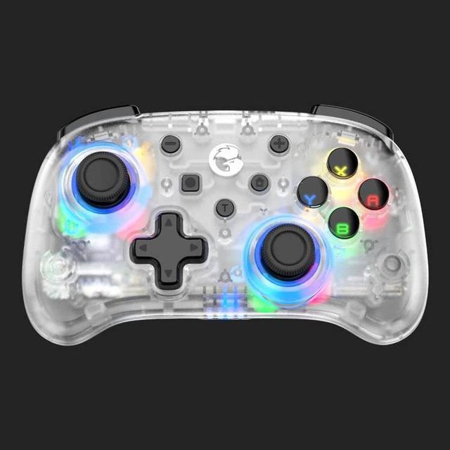 يد تحكم لاسلكية تي 4 ميني أبيض شفاف جيم سير GameSir T4 Mini Multi-Platform Gaming Controller - SW1hZ2U6MTY0NDA3MQ==