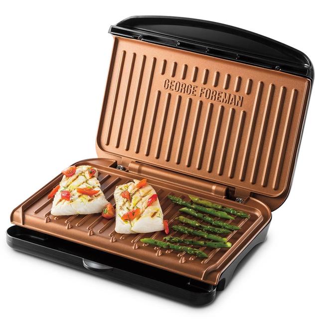 George Foreman Fit Grill Copper Plates - 25811