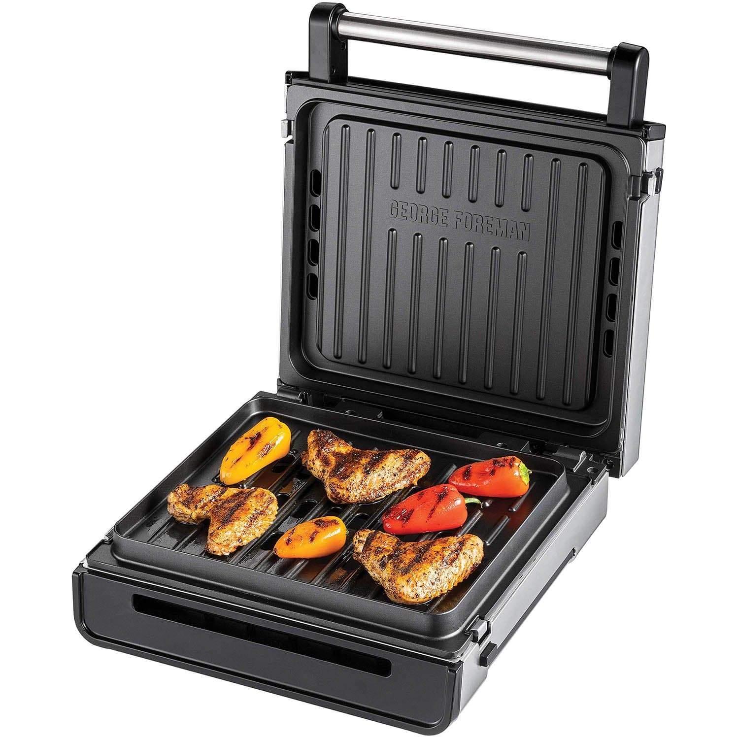 شواية بالكهرباء بدون دخان 1500 وات جورج فورمان George Foreman Smokeless Grill