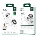 Green 4 in 1 360°  9H Protection Pack for iPhone 14 Pro Max ( 6.7" ) - Black - SW1hZ2U6MTY0MjkwNg==