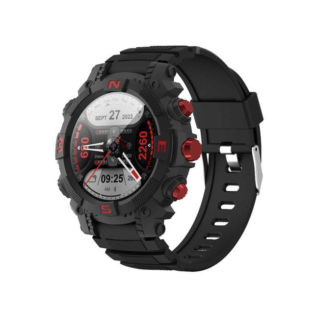 Green Lion GPS Pro Smart Watch - Black + Red - SW1hZ2U6MTYzODEwNg==