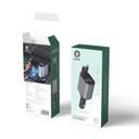 شاحن سيارة قوي 38 واط بمخرجي شحن وكبلي سحب جرين لايون Green Lion Integrated Car Charger with Retractable Cables - SW1hZ2U6MTYzNzUwMQ==