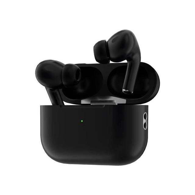 Green Lion True Wireless Earbuds Pro with Built-In Microphone & Charging Base - Black - SW1hZ2U6MTYzNDIyMw==