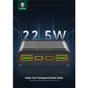 بنك طاقة كبير 20 امبير شفاف جرين لايون Green Lion Super Fast Transparent Power Bank - SW1hZ2U6MTYzMjE4OQ==