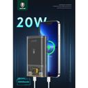 بنك طاقة كبير 20 امبير شفاف جرين لايون Green Lion Super Fast Transparent Power Bank - SW1hZ2U6MTYzMjE5Nw==