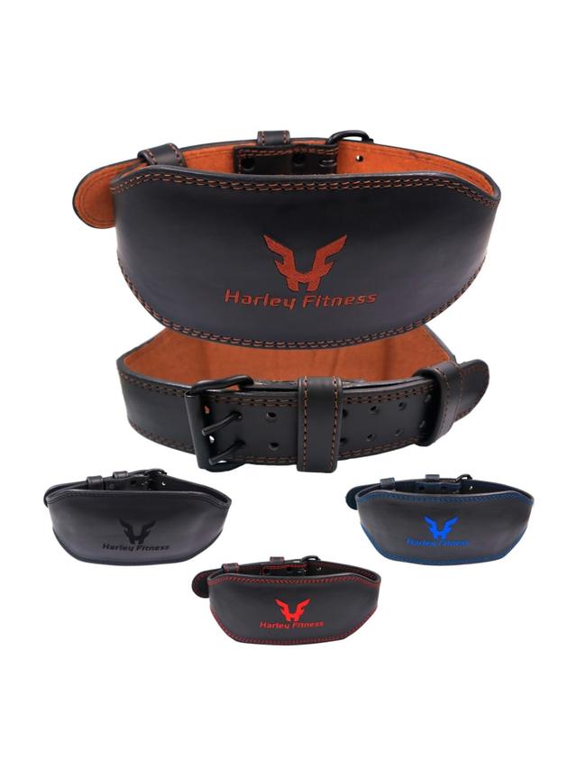 حزام رياضي لرفع الاثقال جلد طبيعي ميديوم هارلي فيتنس بني Harley Fitness Weight Lifting Belt - SW1hZ2U6MTU0Njg0Ng==