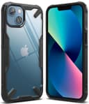 كفر جوال ايفون 13 فيوجن اكس من رينجكي لون أسود Ringke Cover for iPhone 13 Case Hard Fusion X