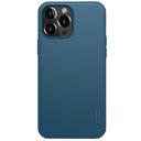 كفر جوال ايفون 13 برو ماكس من نيلكين لون أزرق Nillkin Cover Compatible with Apple iPhone 13 Pro Max Case Super Frosted Shield Hard Phone Cover - SW1hZ2U6MTU5NzI2MA==