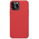 كفر جوال ايفون 13 برو ماكس من نيلكين لون أحمر Nillkin Cover Compatible with Apple iPhone 13 Pro Max Case Super Frosted Shield Hard Phone Cover - SW1hZ2U6MTU5NzI0Mg==