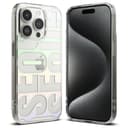 Ringke Fusion Design Case Compatible with iPhone 15 Pro Anti-Scratch Minimal Yellowing Clear Hard Back Shockproof Bumper Phone Cover - [ Designed for iPhone 15 Pro ] - Seoul