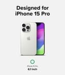 شاشة حماية زجاجية كاملة التغطية شاشة الملاقيف لايفون 15 برو من رينجكي مع أداة تركيب Ringke Privacy Glass Compatible with iPhone 15 Pro Screen Protector