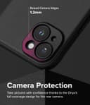 Ringke Onyx Case Compatible with iPhone 15 Pro, Enhanced Grip Tough Flexible TPU Shockproof Rugged TPU Bumper Drop Protection Phone Cover [ Designed for iPhone 15 Pro ] - Dark Green