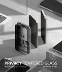 Ringke Privacy Glass [Anti-spy] Compatible with iPhone 15 Plus Screen Protector, Full-Coverage Tempered Glass Designed for iPhone 15 Plus Screen Guard - W Installation Jig