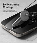 Ringke Cover Display Glass Compatible with iPhone 15 Pro (2023) Screen Protector Tempered Glass 9H Hardness Full Coverage Bubble-free Anti Scratch Protective Film - W Installation Jig - SW1hZ2U6MTU5NzE2NQ==