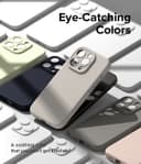 Ringke Silicone Magnetic Compatible with iPhone 15 Pro Max Case Cover Powerful Magnet Long Lasting Silky Feel Anti-Fingerprint iPhone 15 Pro Max Back Cover - Pink Sand