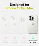Ringke Silicone Magnetic Compatible with iPhone 15 Pro Max Case Cover Powerful Magnet Long Lasting Silky Feel Anti-Fingerprint iPhone 15 Pro Max Back Cover - Sunny Lime